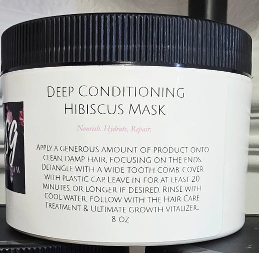 Deep Conditioning Hibiscus Mask