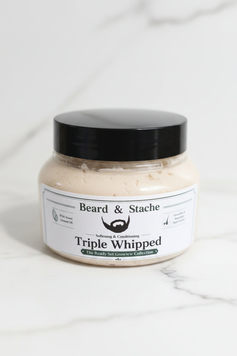 Triple Whipped Hair & Beard Butter- For Men
